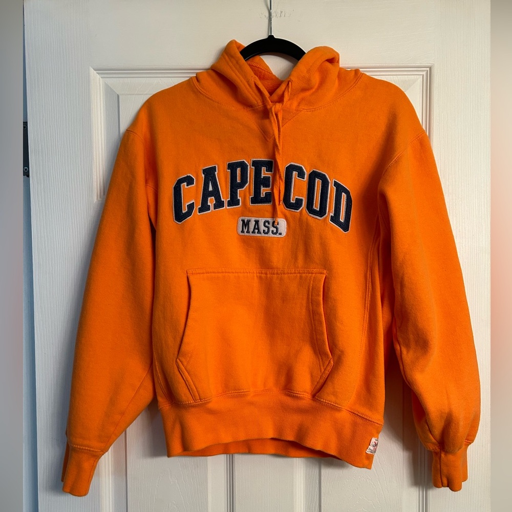 Cuffys Cape Cod Orange Hoodie